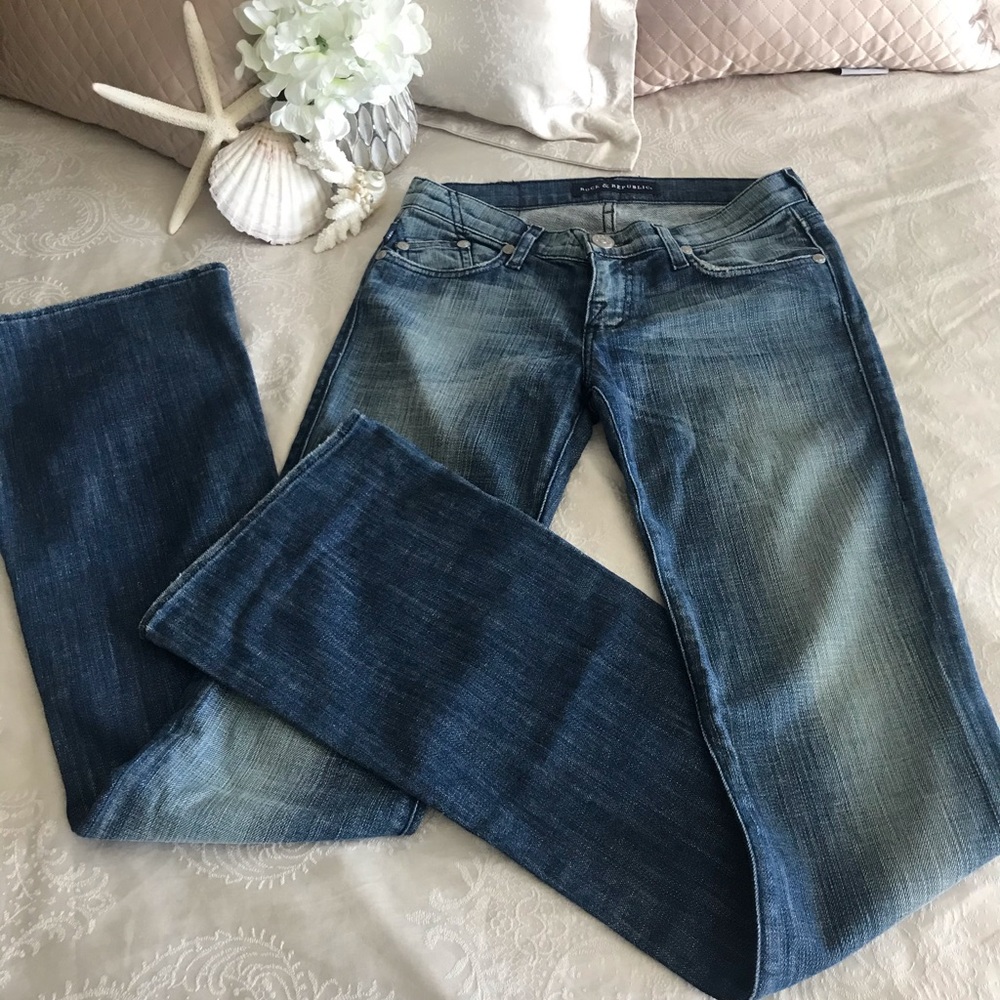 Rock and Republic Wide Leg Size 26